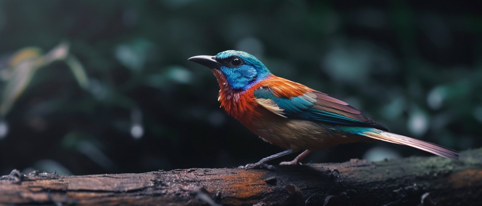 Ziph_a_strange_looking_bird_many_colors_on_the_bird_it_is_in_a__07468872-76de-4c9e-964f-c80fea832f3a